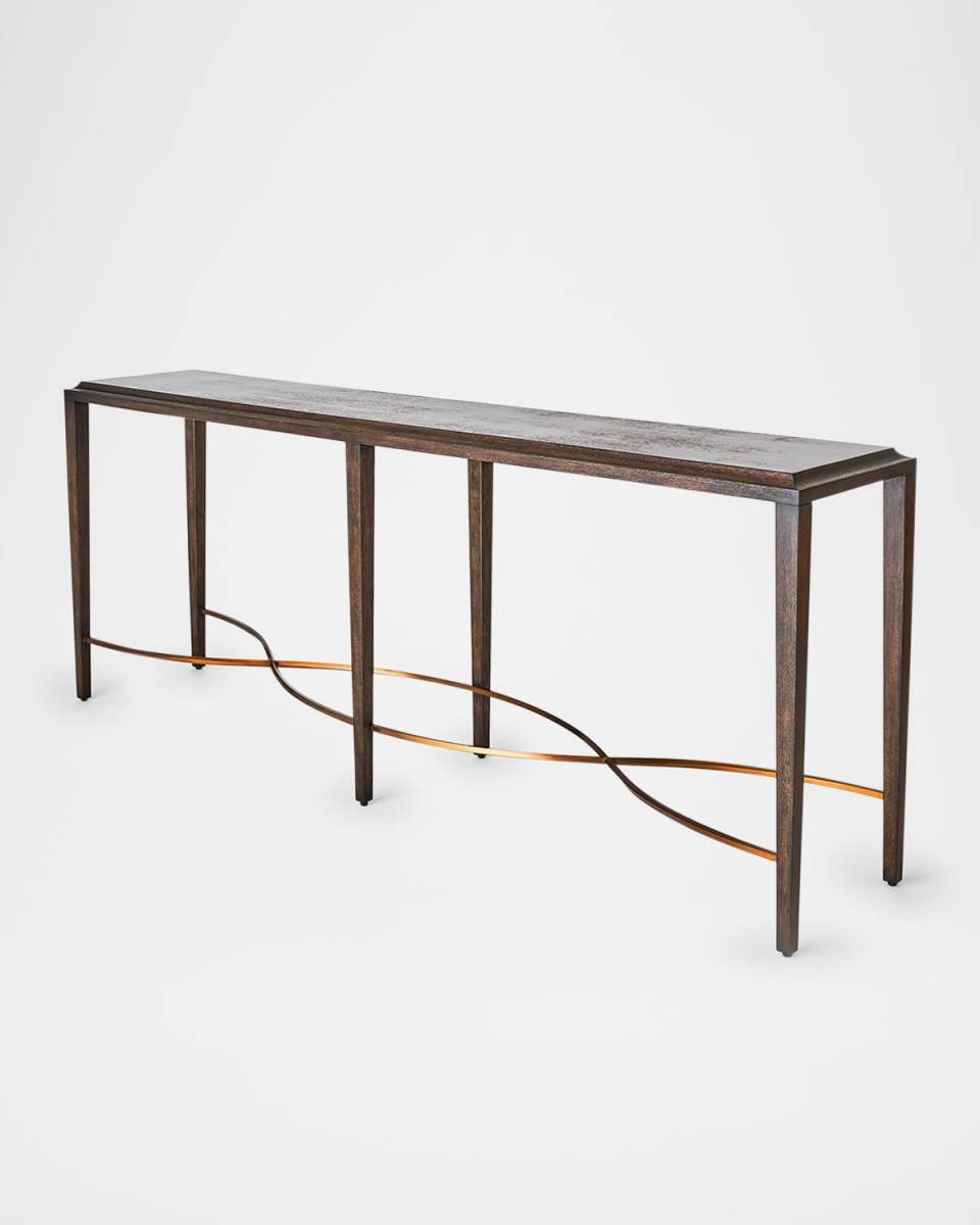 Twisted Rail Console Table